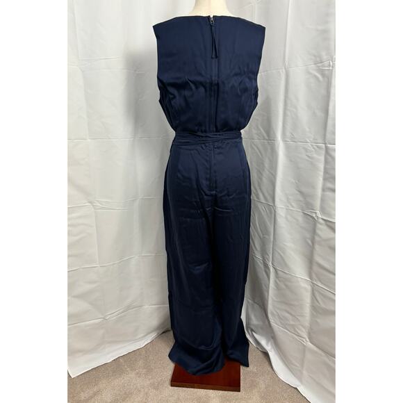 NWT Ettitude Sateen Jumpsuit - Ocean - Picture 2 of 7